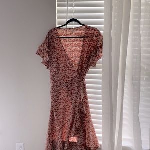 Max studio size large wrap dress